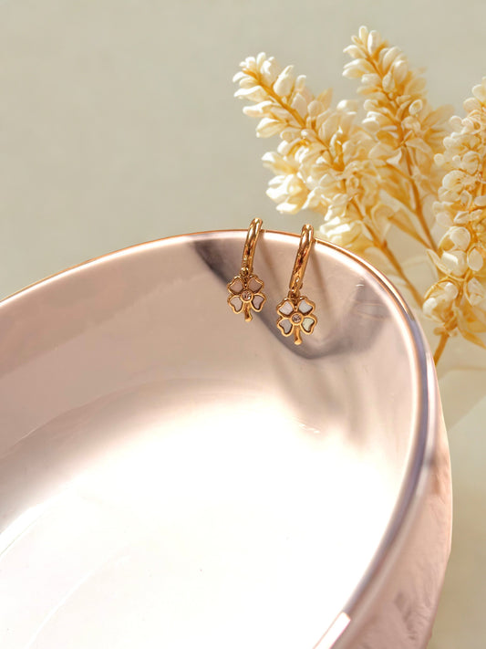 Boucles d'oreilles TRÈFLE