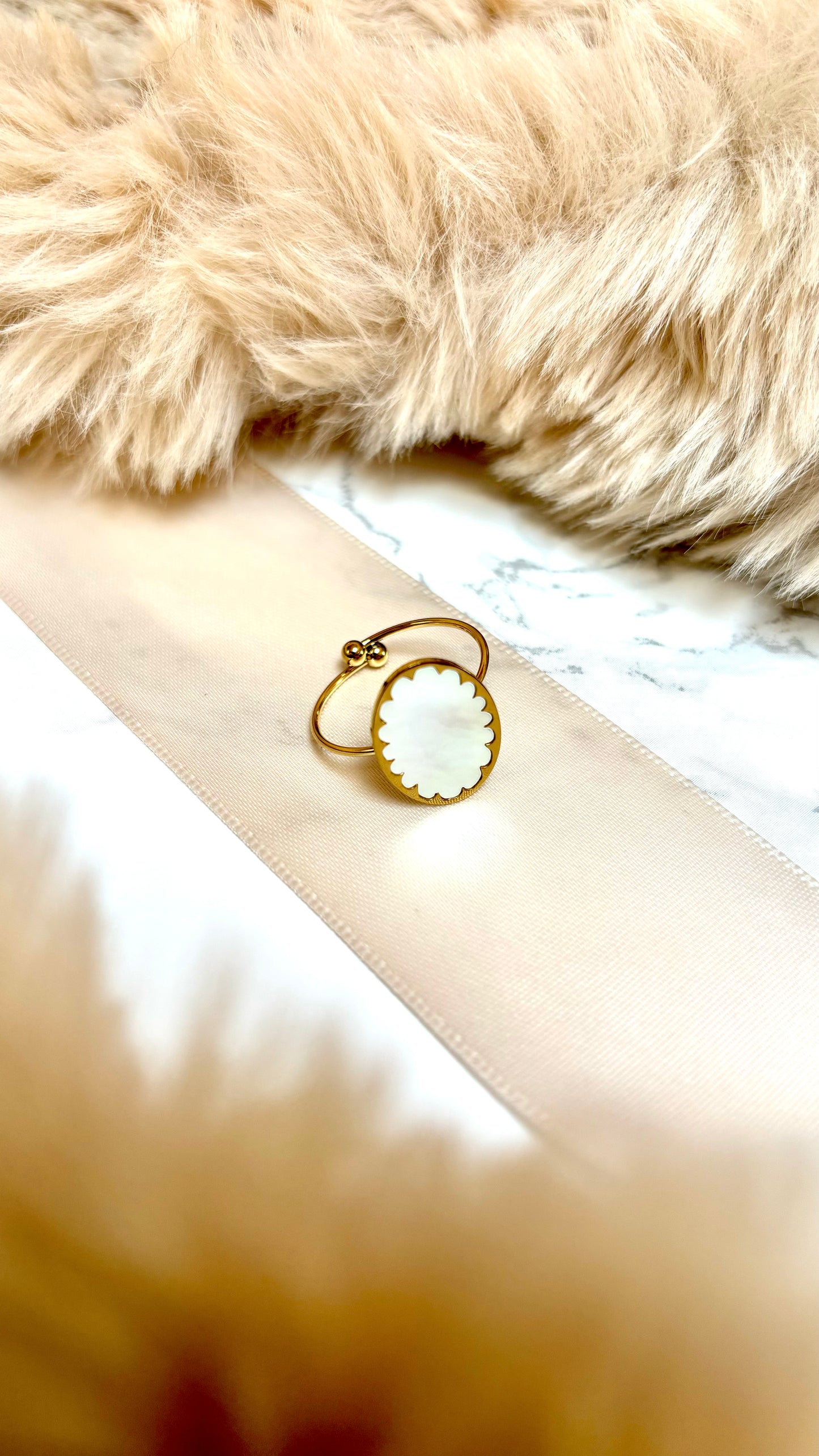 Bague ovale