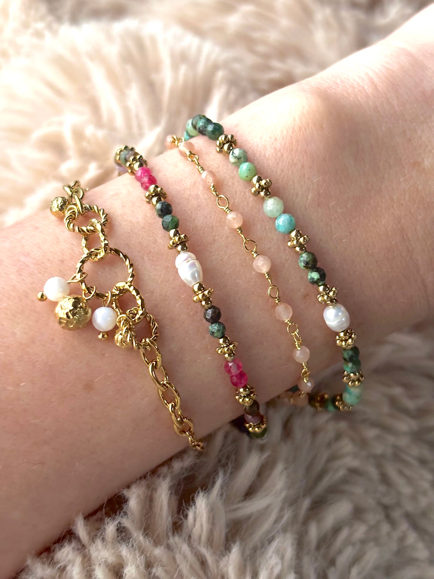 Bracelets en pierres naturelles