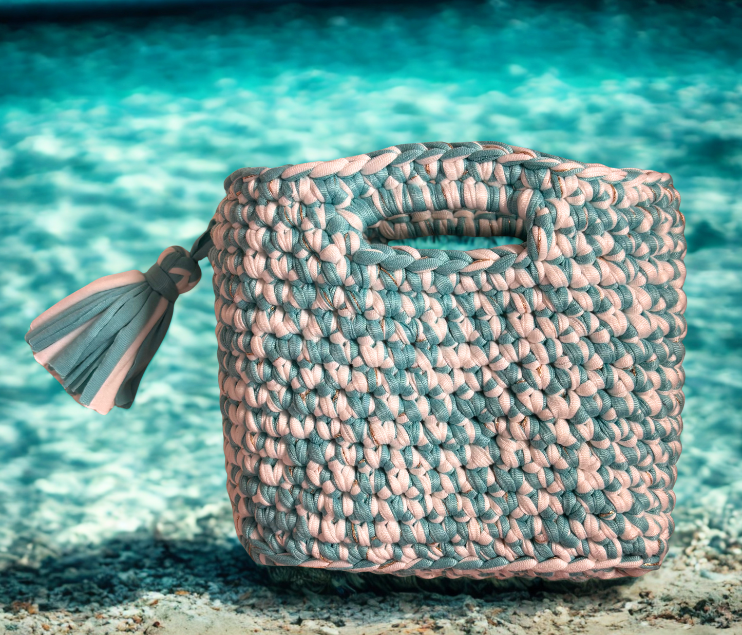 Sac au crochet fait main