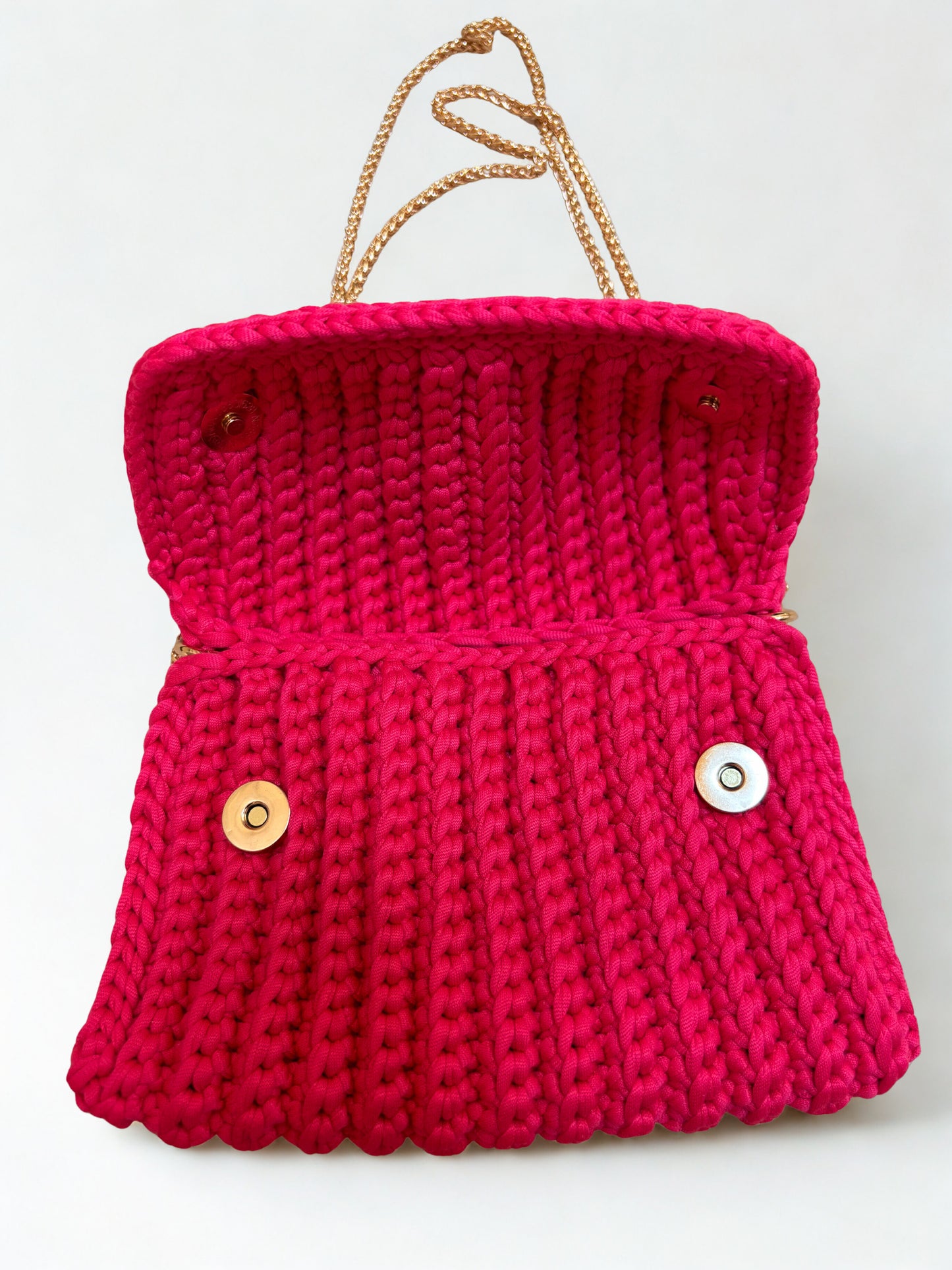 Pochette NOÉLIA fuchsia – Création artisanale