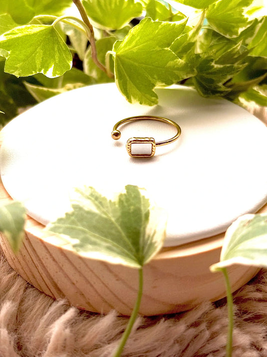 bague ouverte élégante