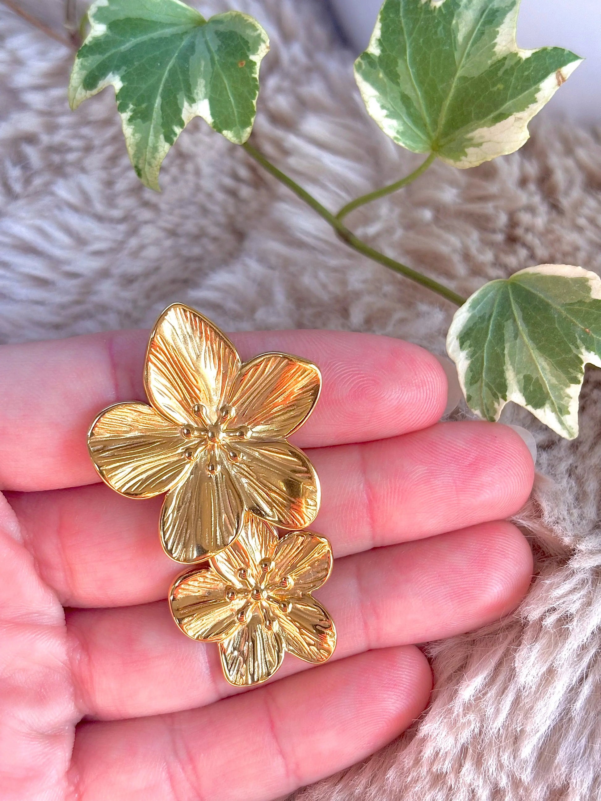 boucles d'oreilles d'été