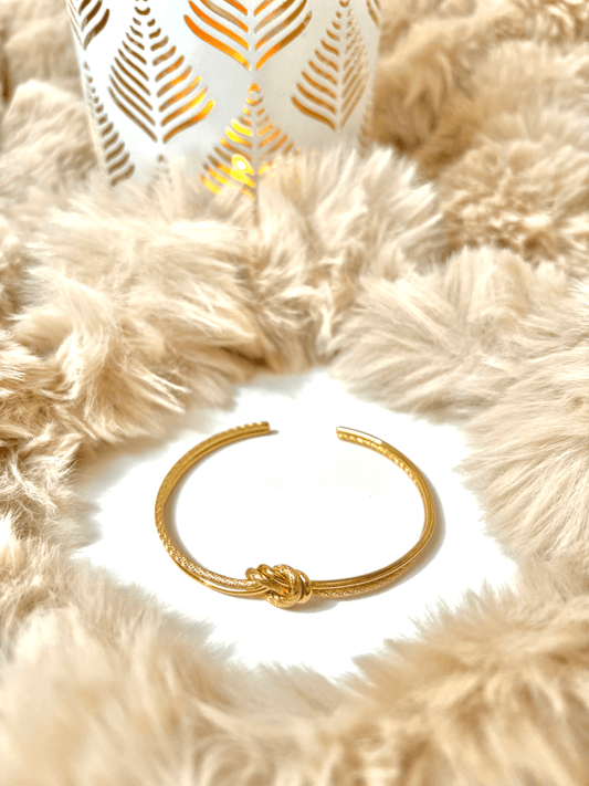 Bracelet jonc en acier inoxydable