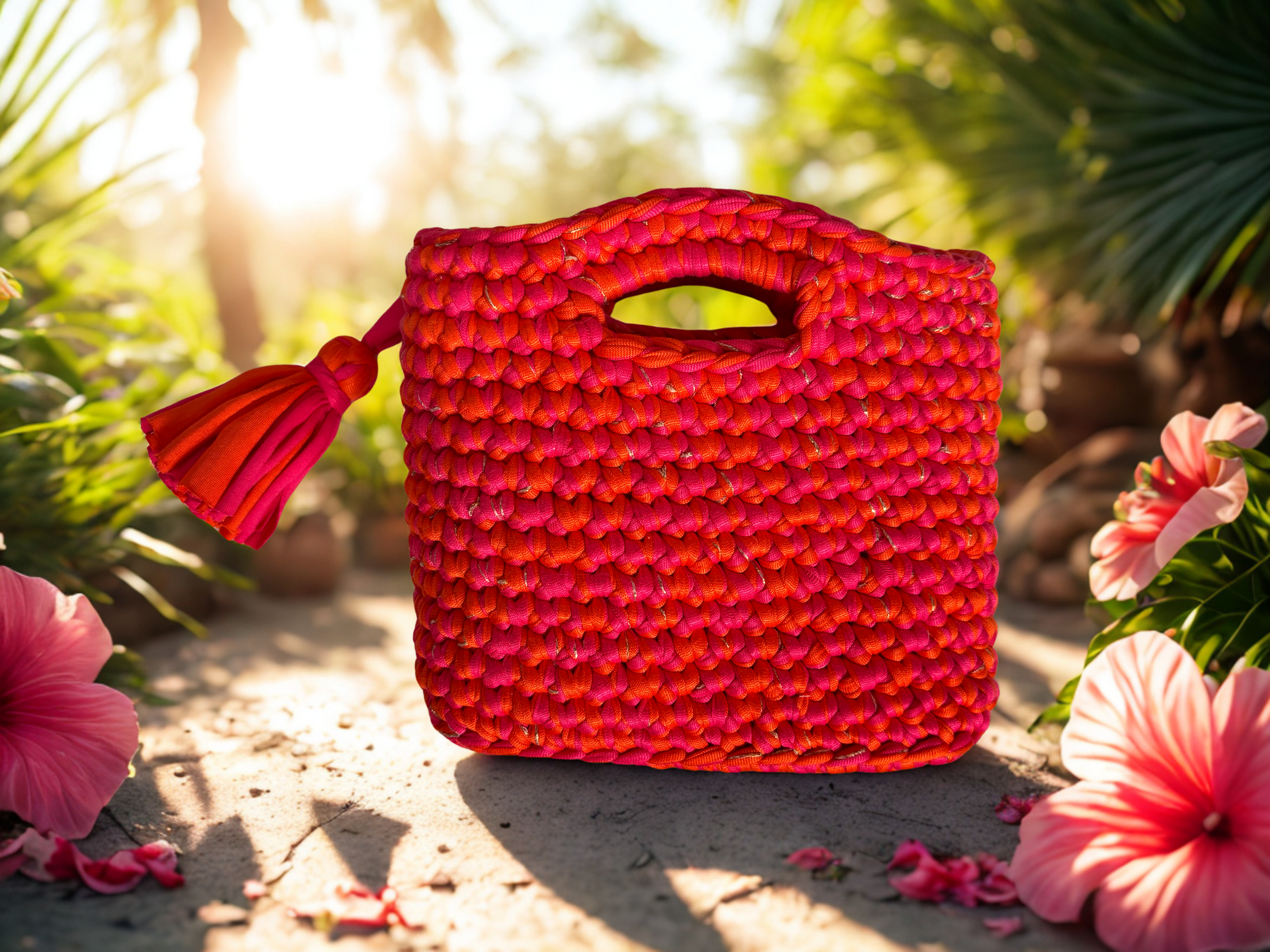 Sac au crochet artisanal