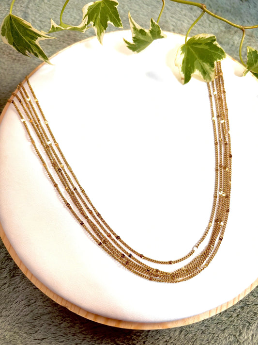 collier multi-rangs